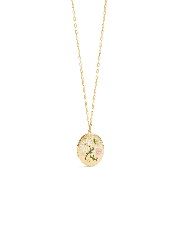Secret Medallion Pendant Necklace | AUPS3021