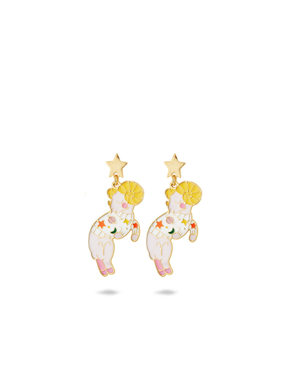 Aries Astrological Sign Earrings | AUSA1011