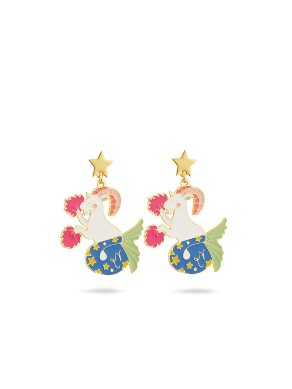 Capricorn Astrological Sign Earrings | AUSA1101