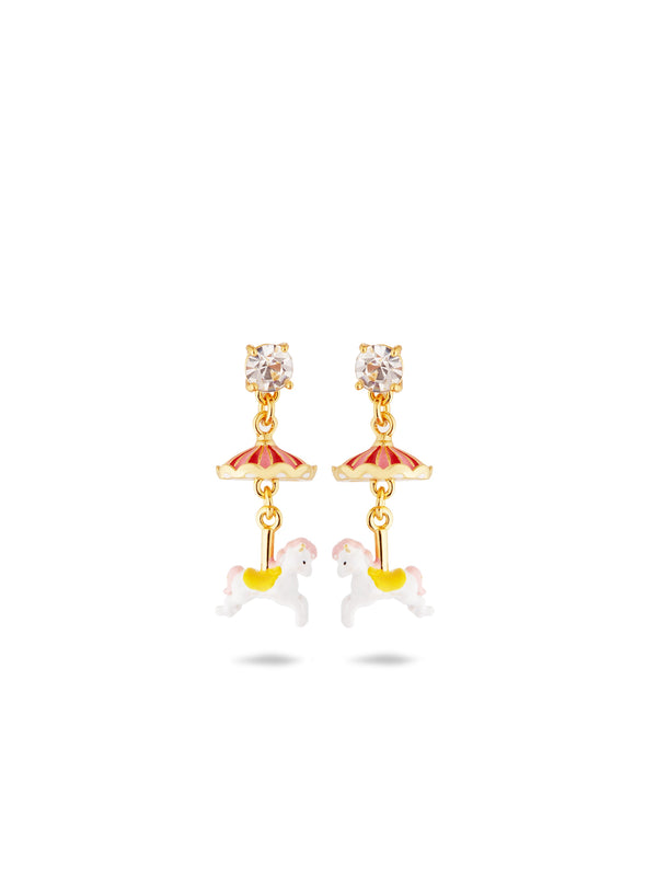 Carousel Horse Earrings | AUTO1011