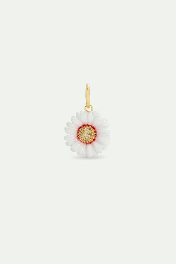 White Daisy Flower Pendant | AVPE4081