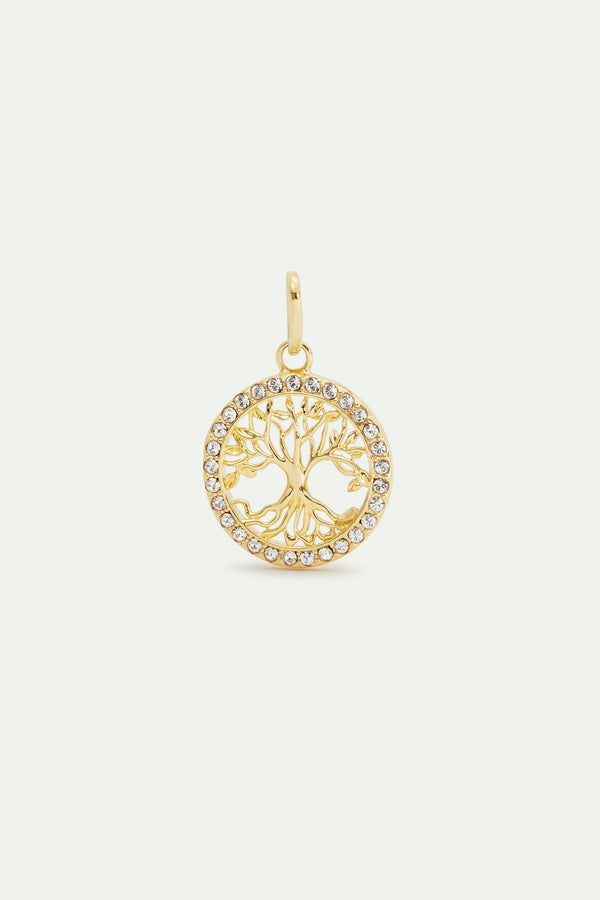 Golden Tree Of Life Pendant, Balance And Knowledge | AVPE4151