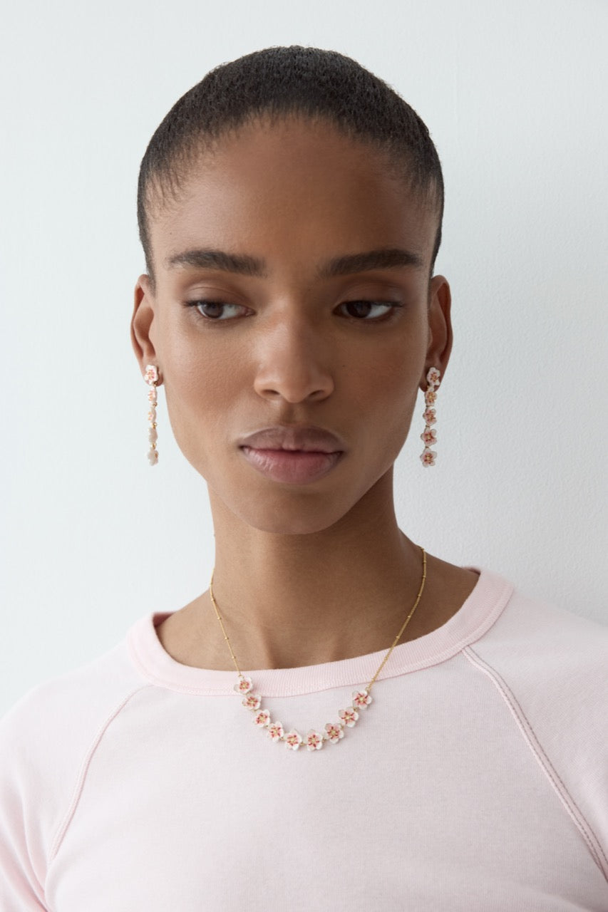 Mini Cherry Blossom Statement Necklace | AYHM3011
