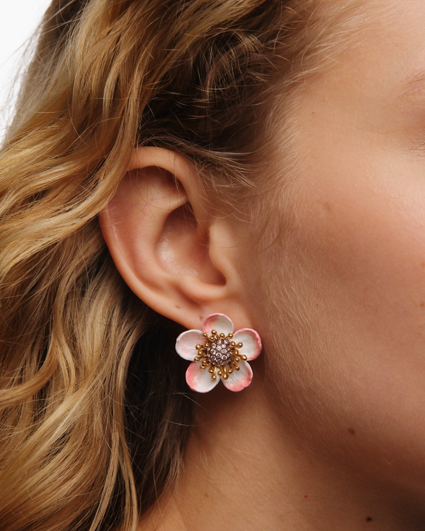 Apple Blossom Earrings | AUDC1051 - Les Nereides