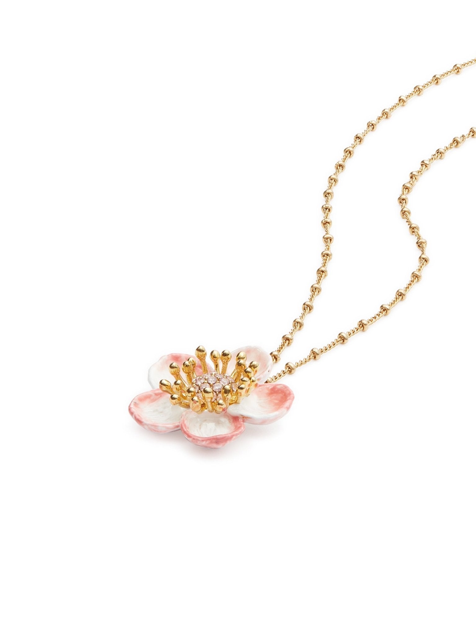 Apple Blossom Pendant Necklace | AUDC3041 - Les Nereides