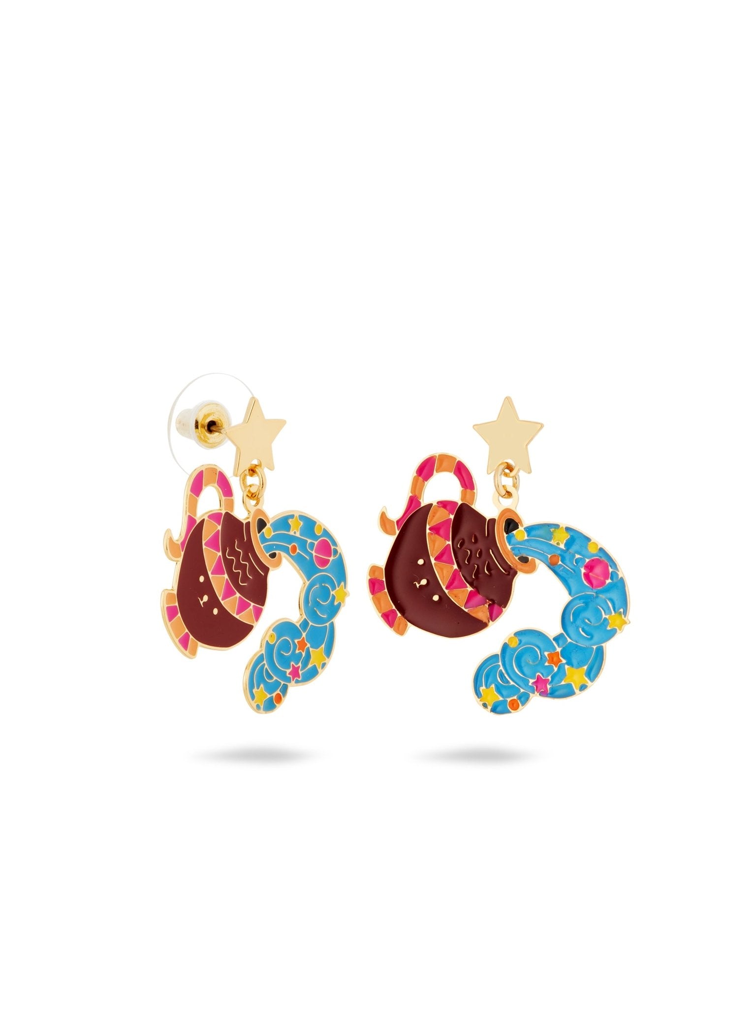 Aquarius Astrological Sign Earrings | AUSA1111 - Les Nereides