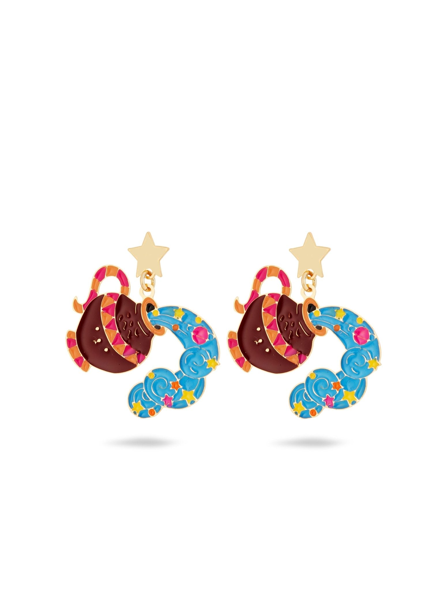 Aquarius Astrological Sign Earrings | AUSA1111 - Les Nereides