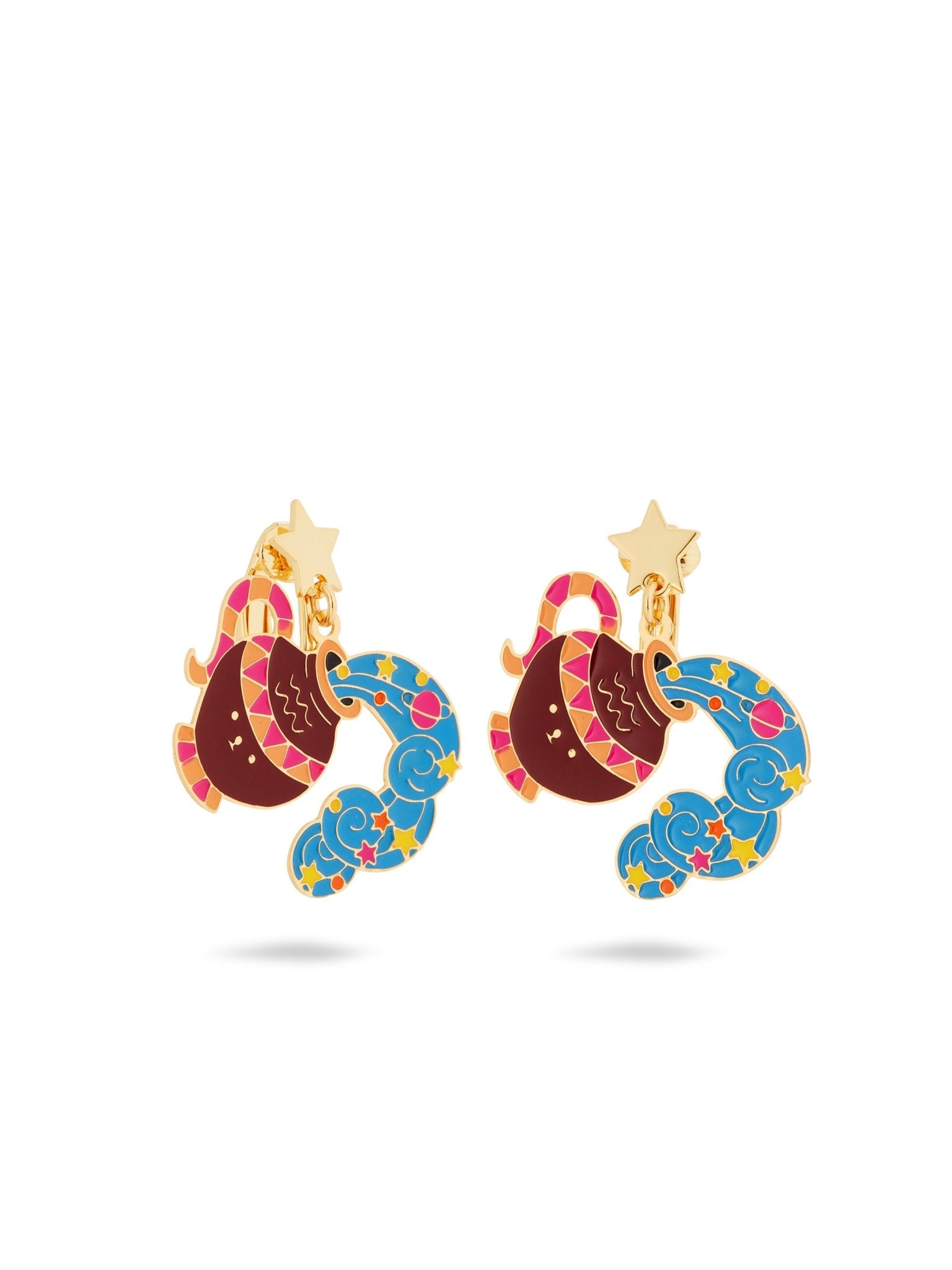 Aquarius Astrological Sign Earrings | AUSA1111 - Les Nereides