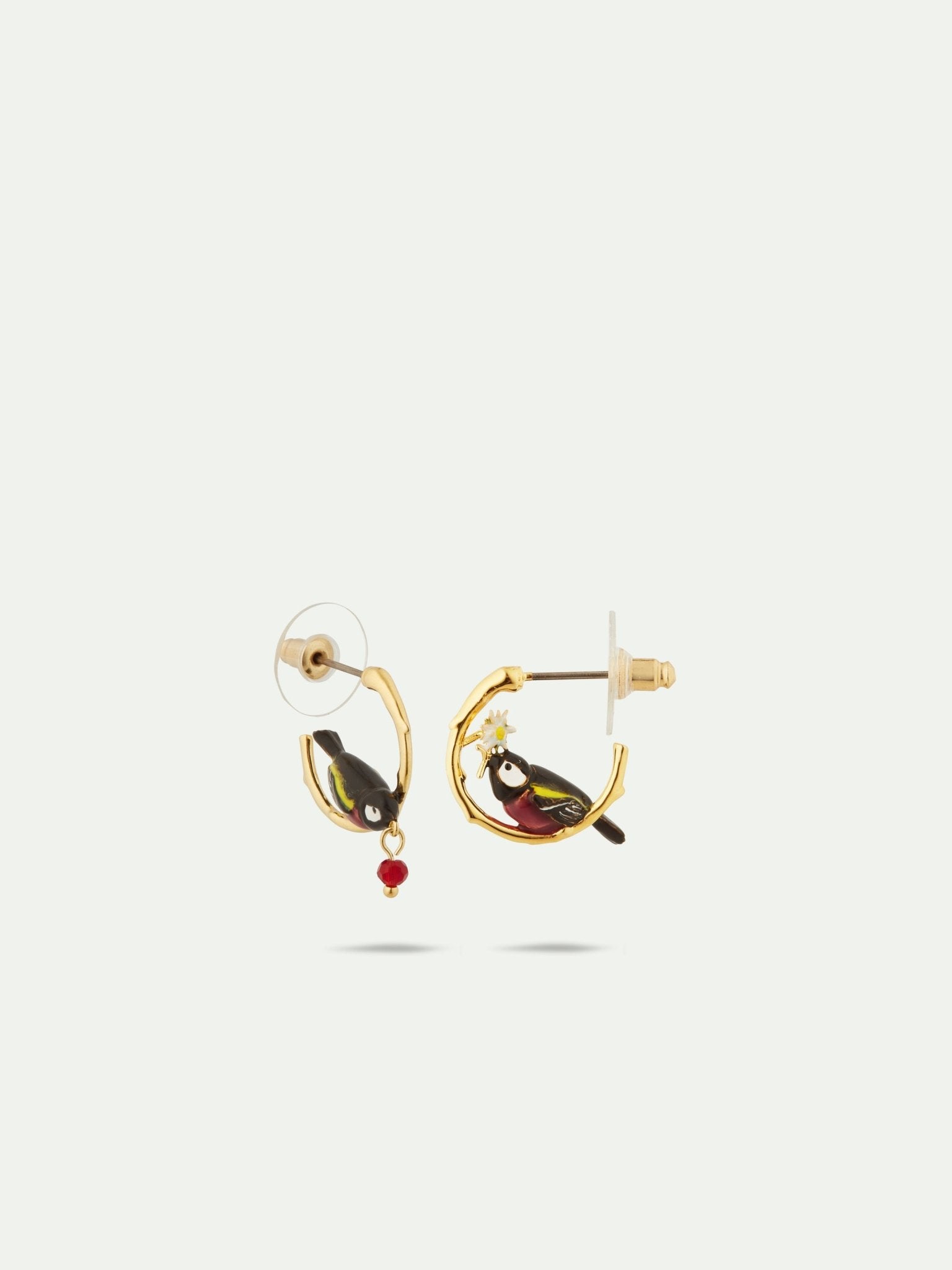 Asymmetrical Varied Tit Hoop Earrings | AULA1041 - Les Nereides