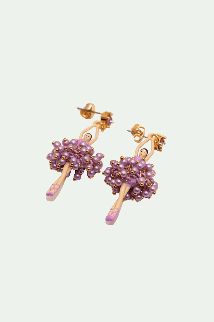 Ballerina Wisteria Earrings | AXDD115 - Les Nereides