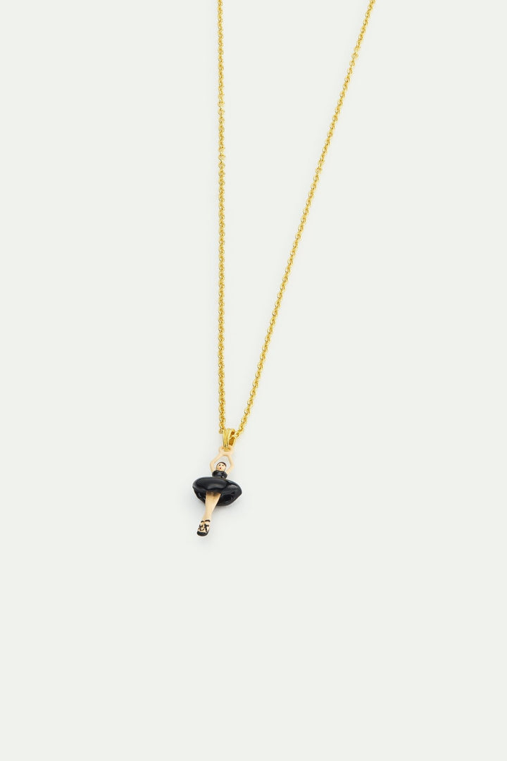 Black Tutu Ballerina Necklace | AWMDD3011 - Les Nereides