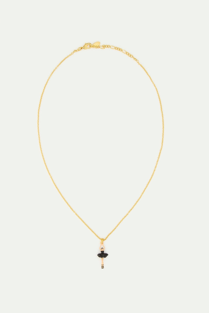 Black Tutu Ballerina Necklace | AWMDD3011 - Les Nereides