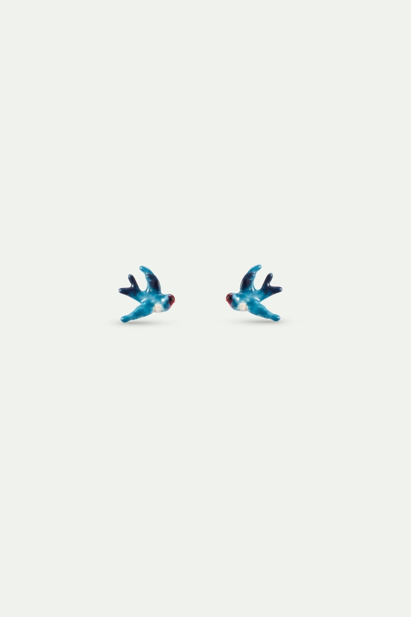 Blue Swallow Hook Earrings | AXLA1021 - Les Nereides