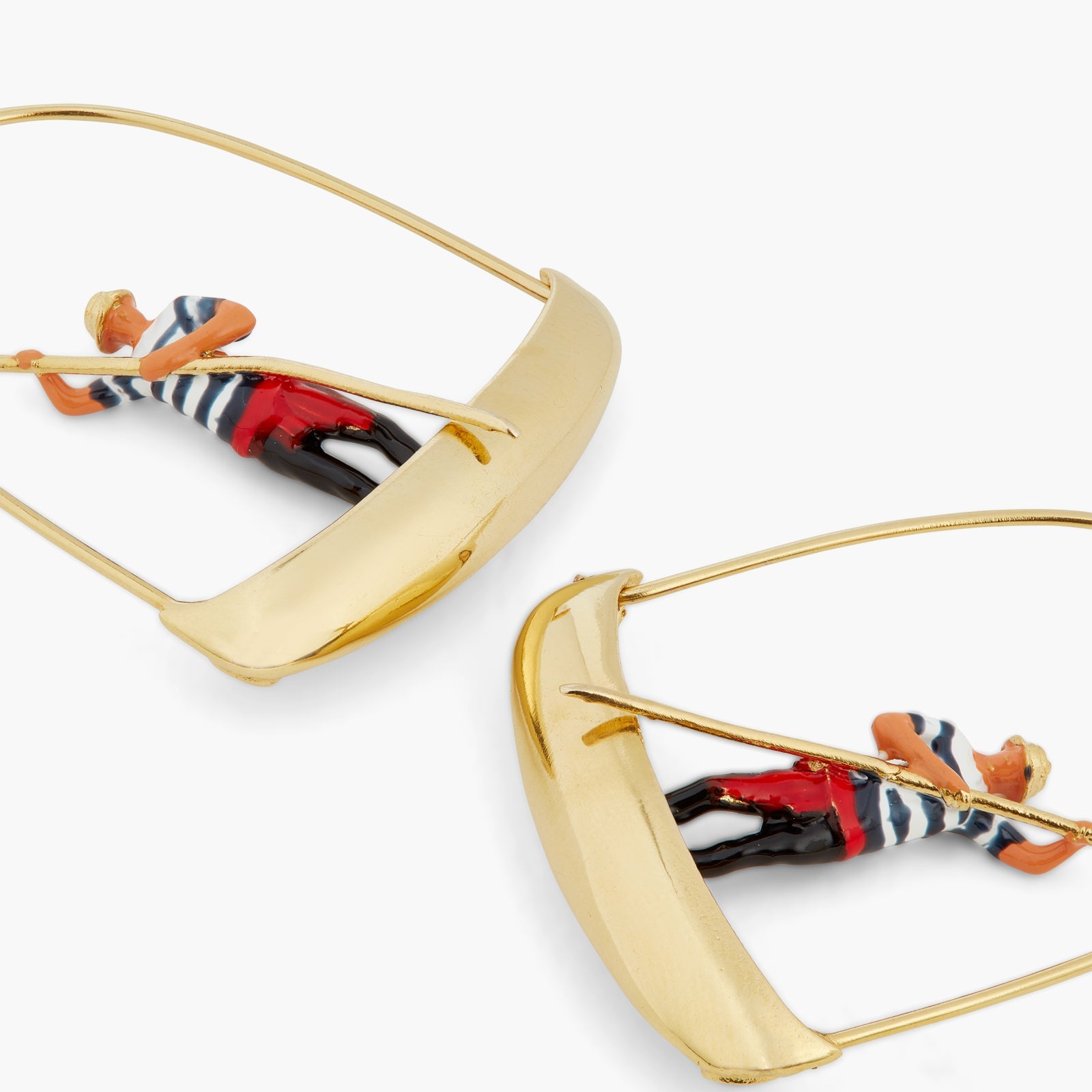 Boatman And Gondola Earrings | ATVE1071 - Les Nereides