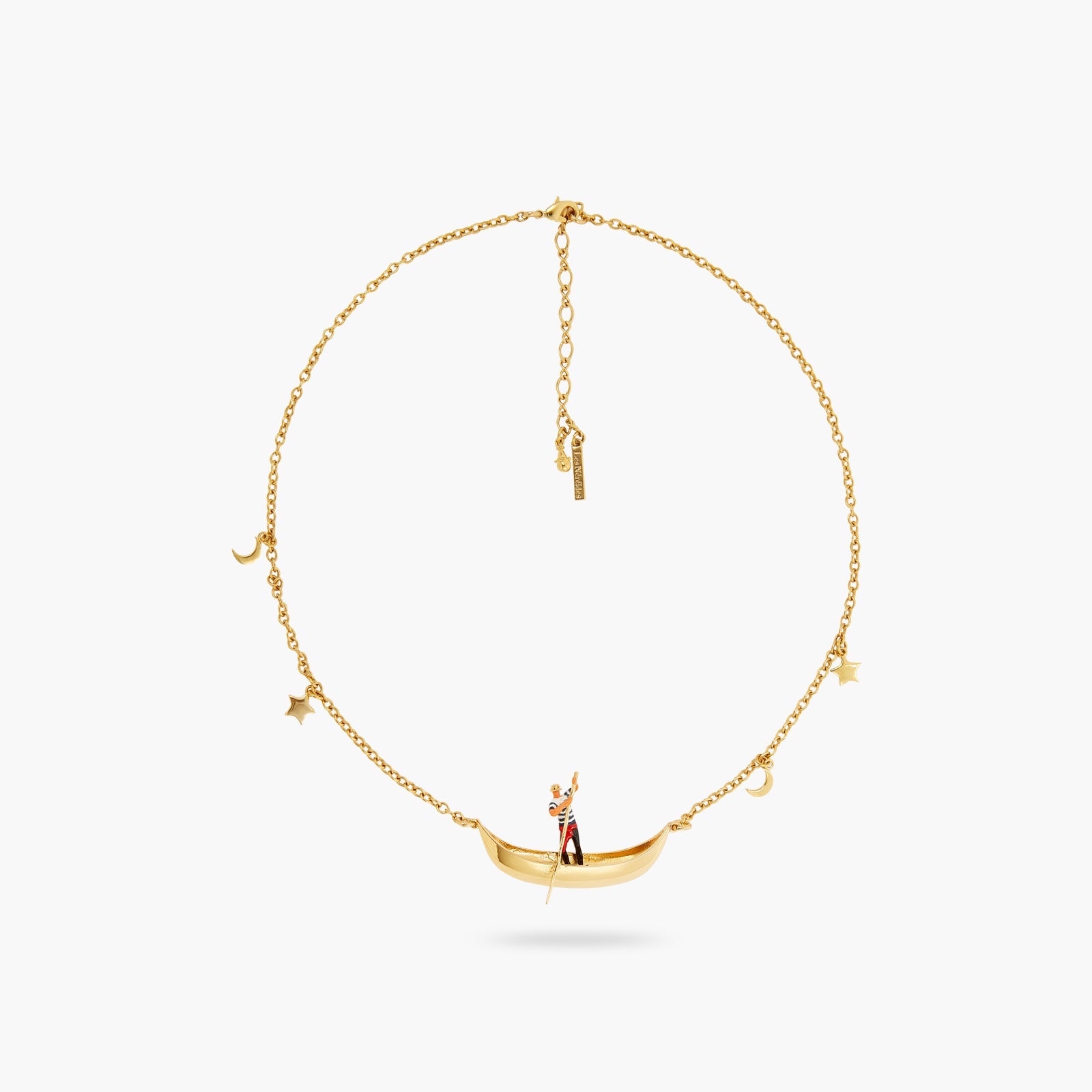 Boatman And Gondola Pendant Necklace | ATVE3051 - Les Nereides