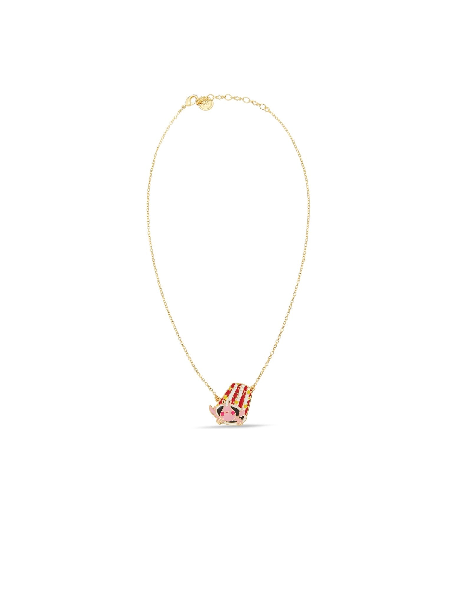 Cancer Astrological Sign Pendant Necklace | AUSA3041 - Les Nereides