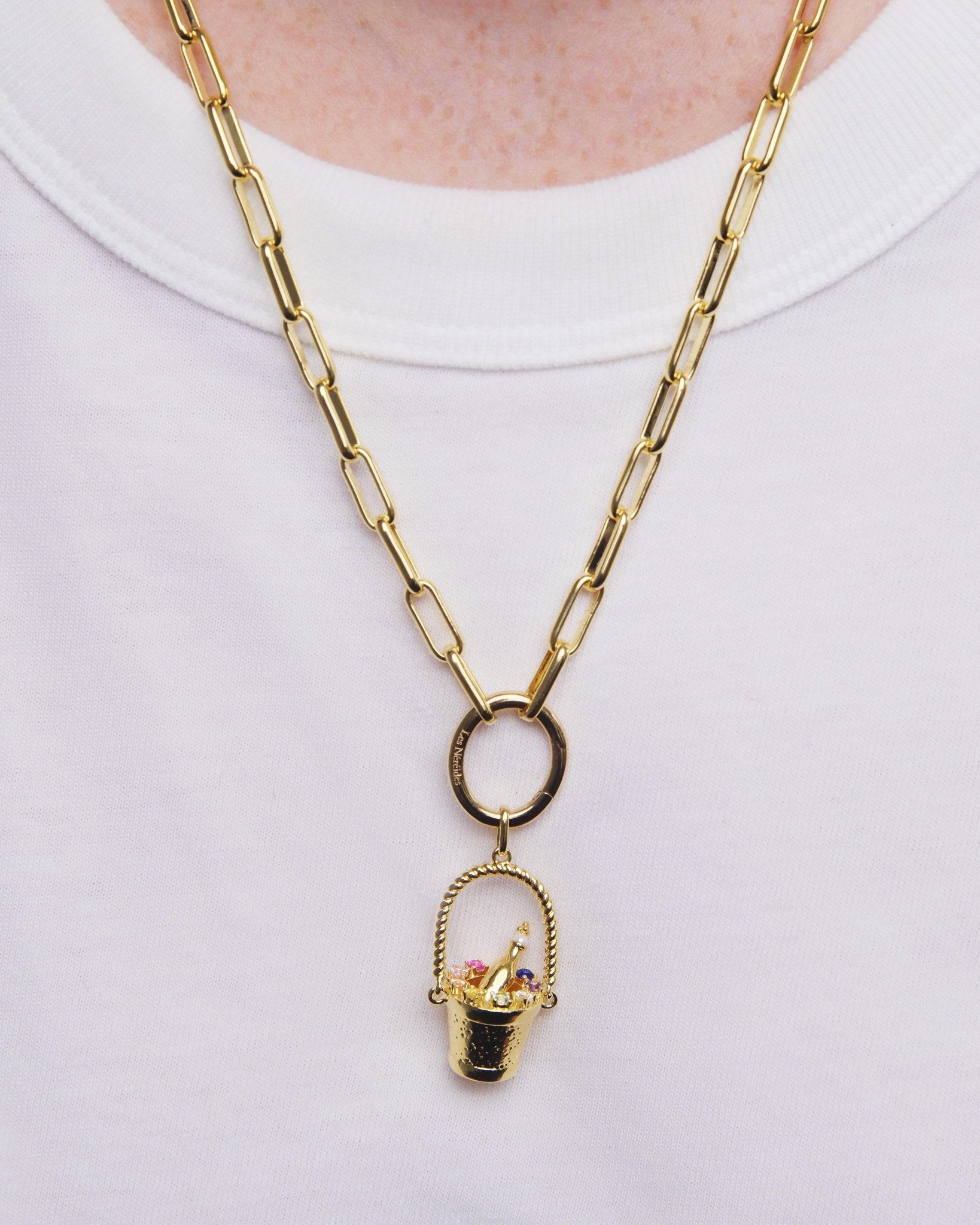 Champagne Bucket Pendant | AUPE4131 - Les Nereides