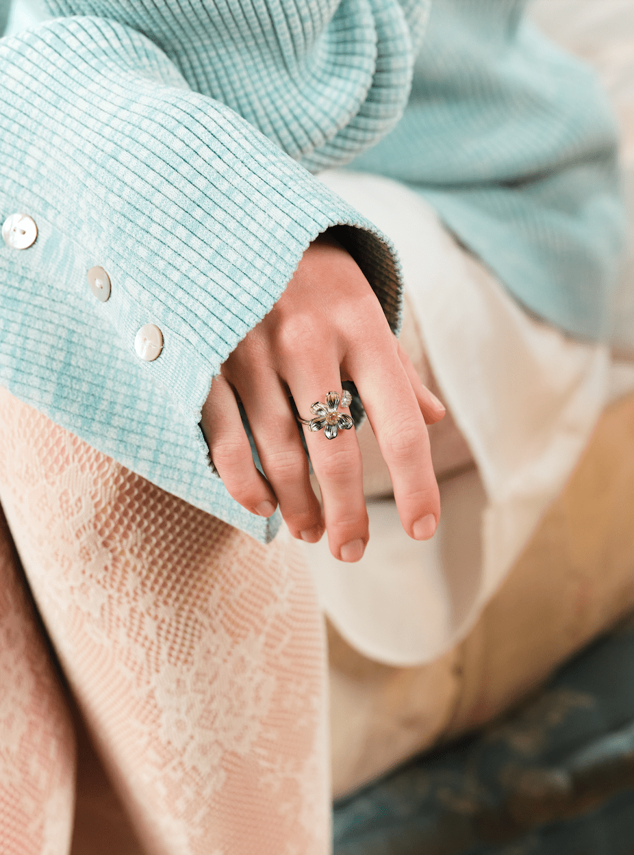 Crystal Blossom Ring | ASAM6031 - Les Nereides