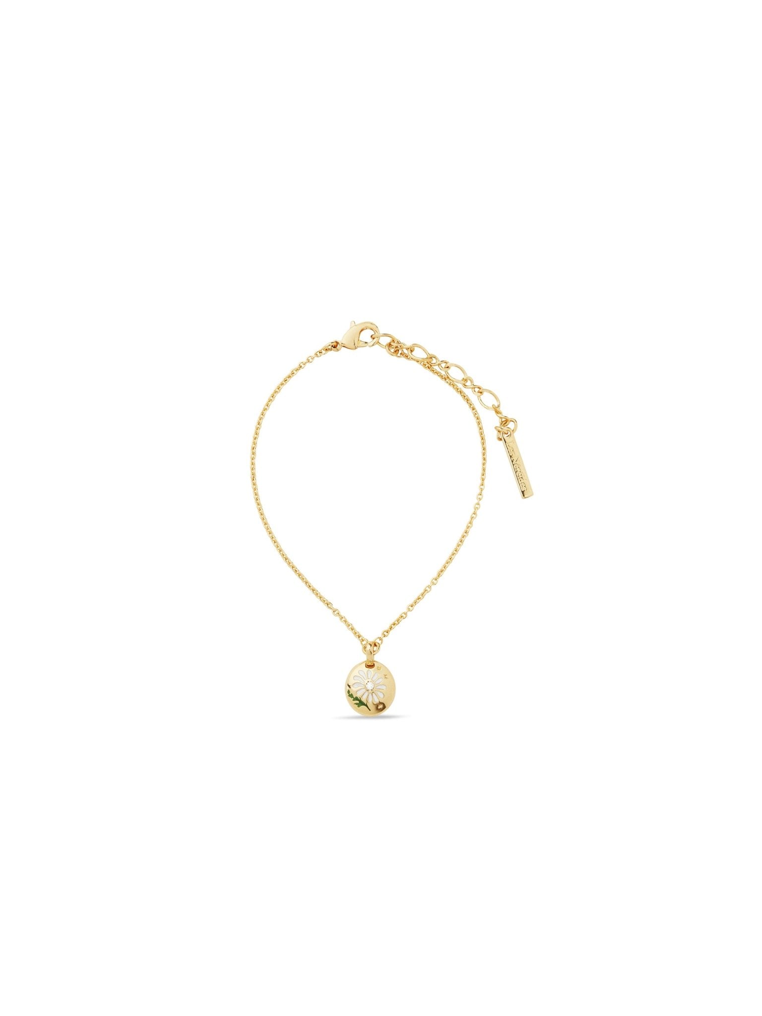 Daisy Medallion Fine Bracelet | AUPS2011 - Les Nereides