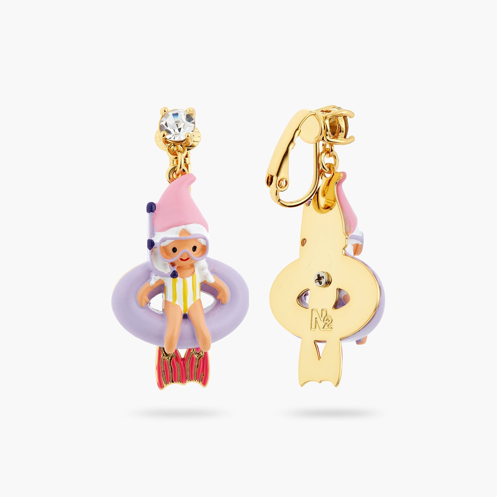 Diving Gnome Earrings | ATCP1041 - Les Nereides