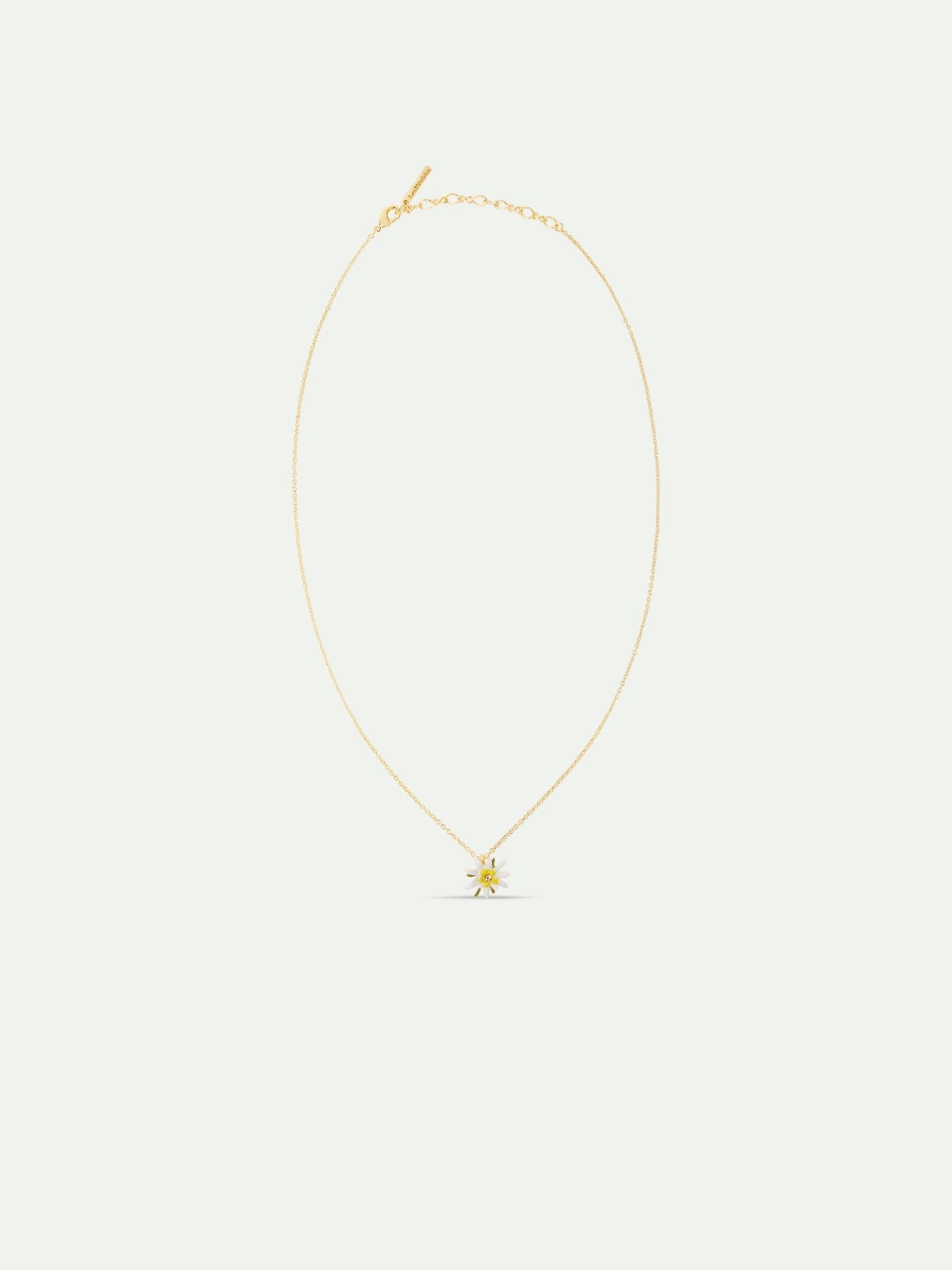 Edelweiss Flower Pendant Necklace | AULA3031 - Les Nereides