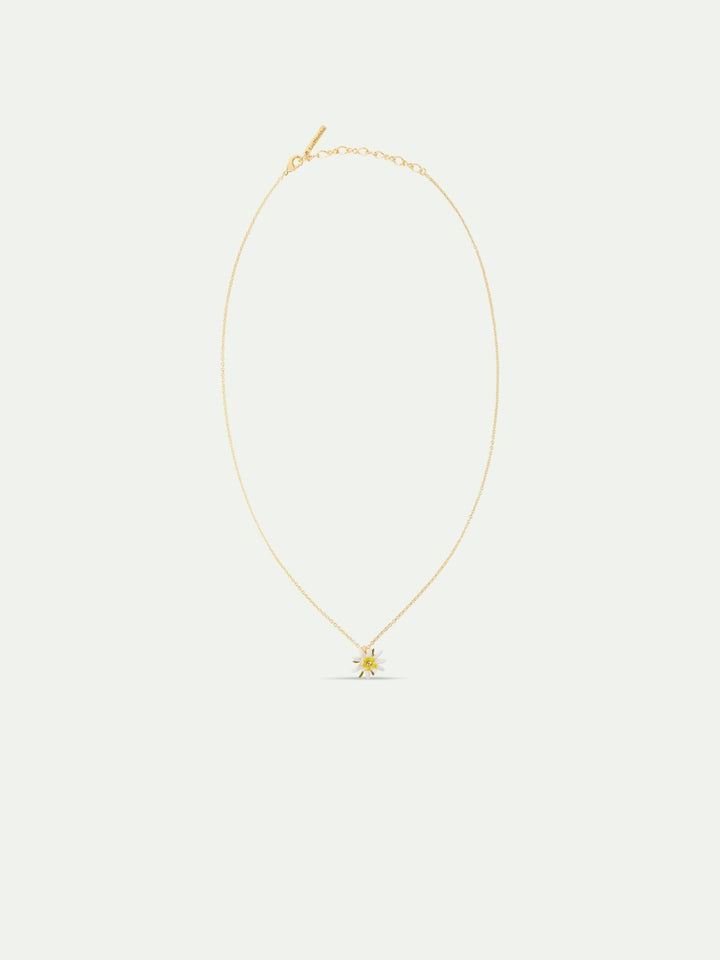Edelweiss Flower Pendant Necklace | AULA3031 - Les Nereides