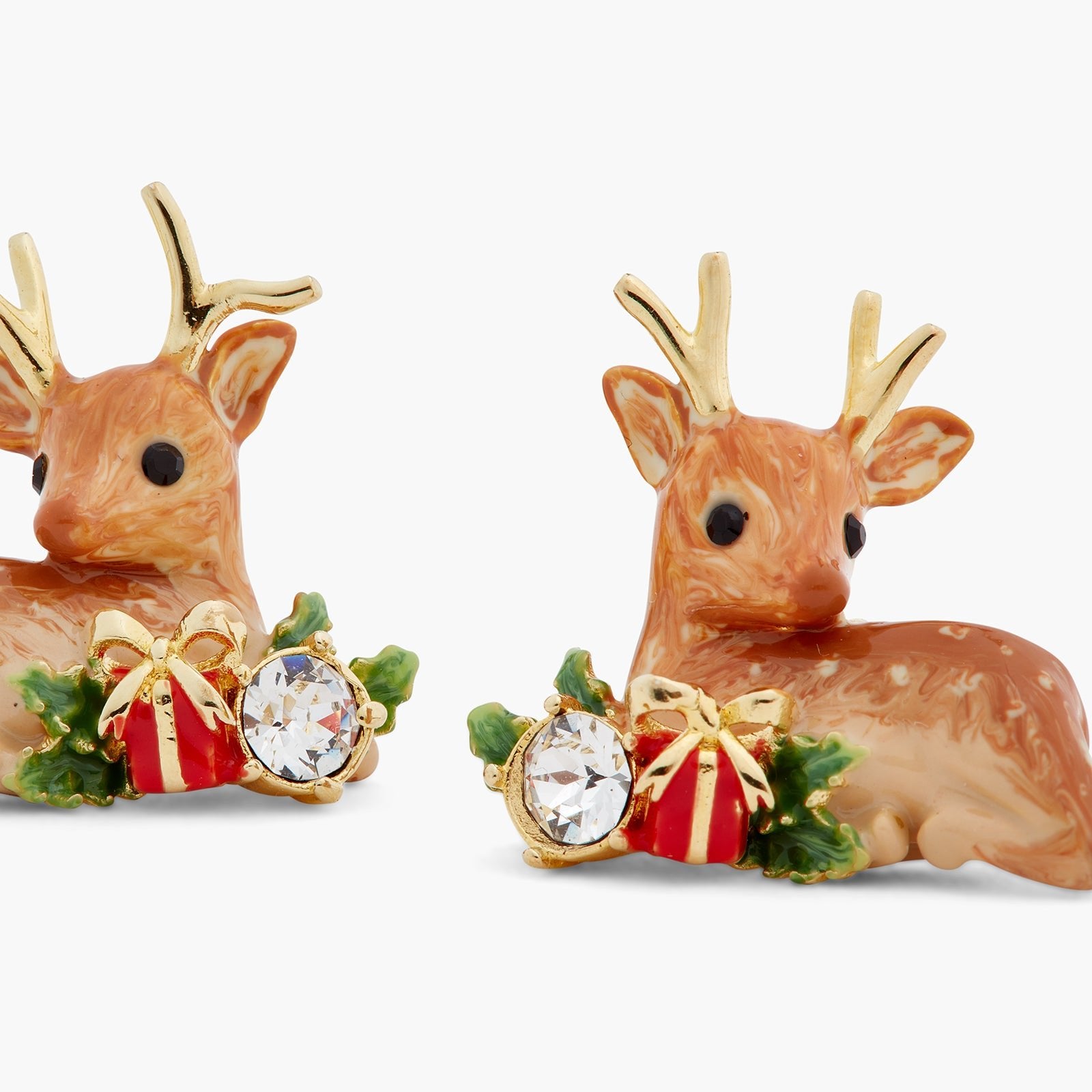 Fawn And Holly Earrings | ASPS1021 - Les Nereides