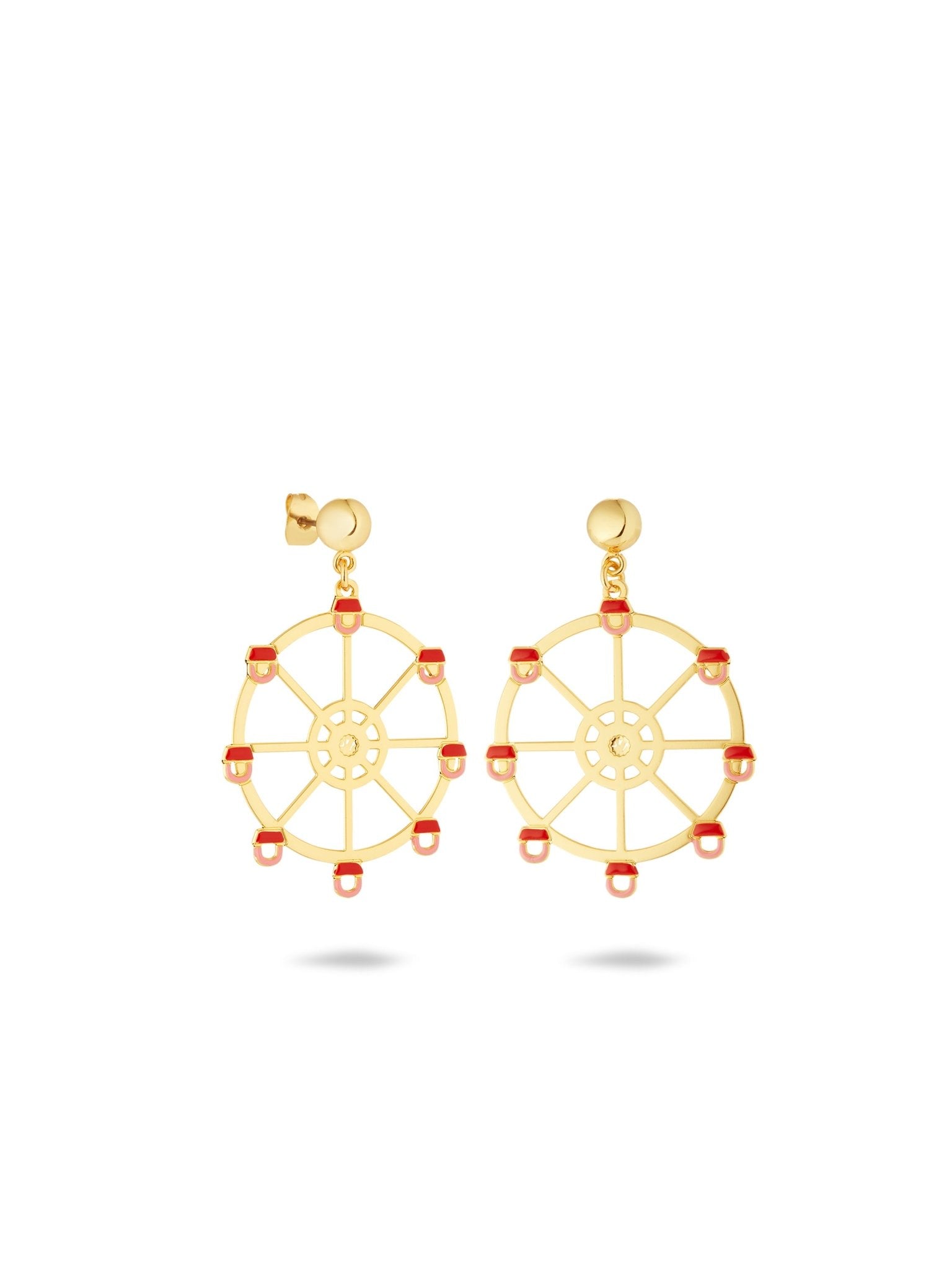 Ferris Wheel Earrings | AUTO1041 - Les Nereides