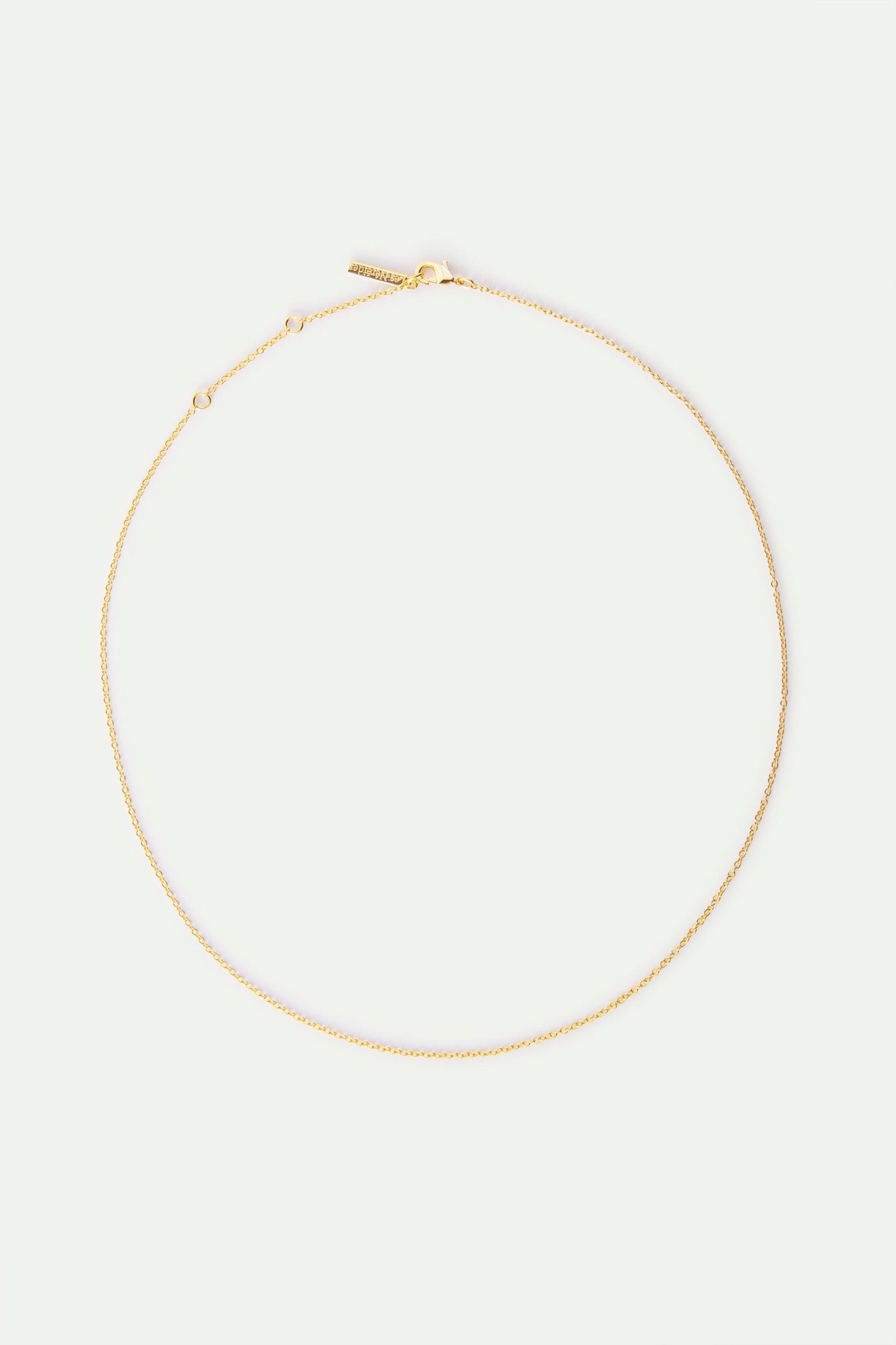 Fine Cable Chain Necklace | AXPE3011 - Les Nereides