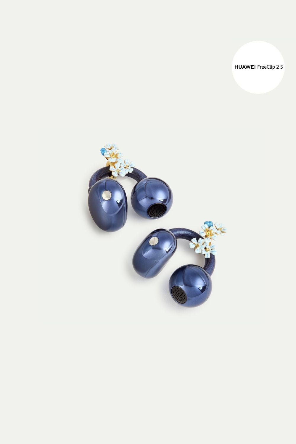 Forget-me-not jewelry for HUAWEI FreeClip 2 S earphones | AYHU9091 - Les Nereides Paris