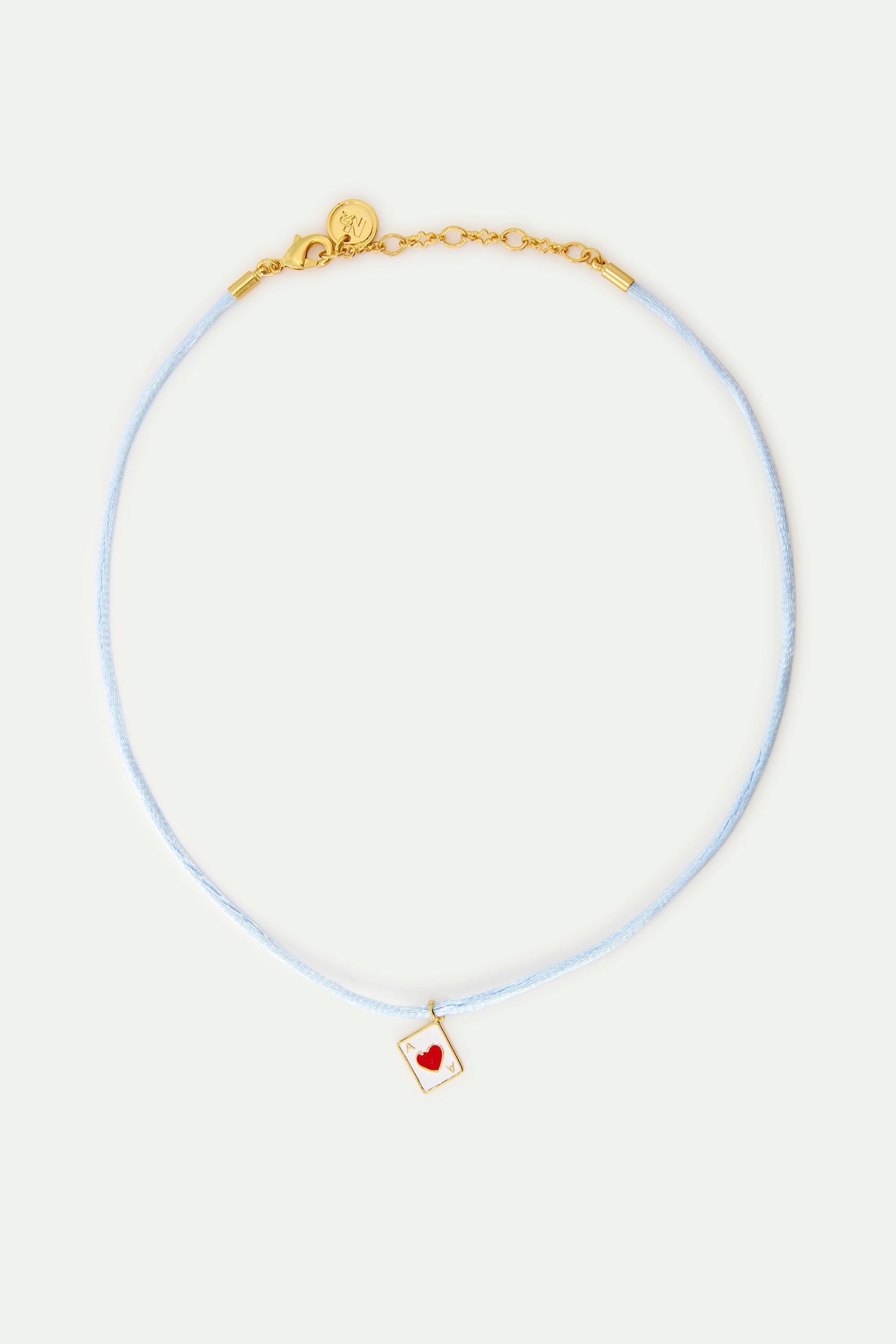Heart Card Pendant Necklace | AYCN3081