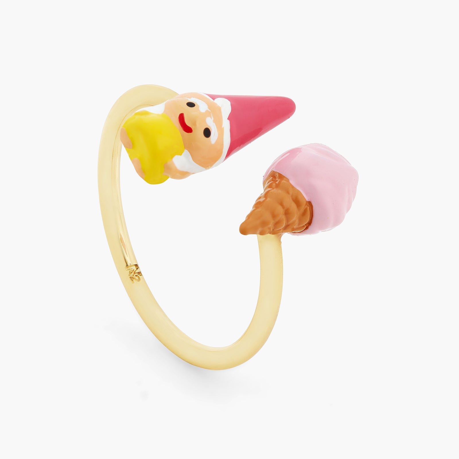 Garden Gnome And Gelato Adjustable Ring | ATCP6021 - Les Nereides