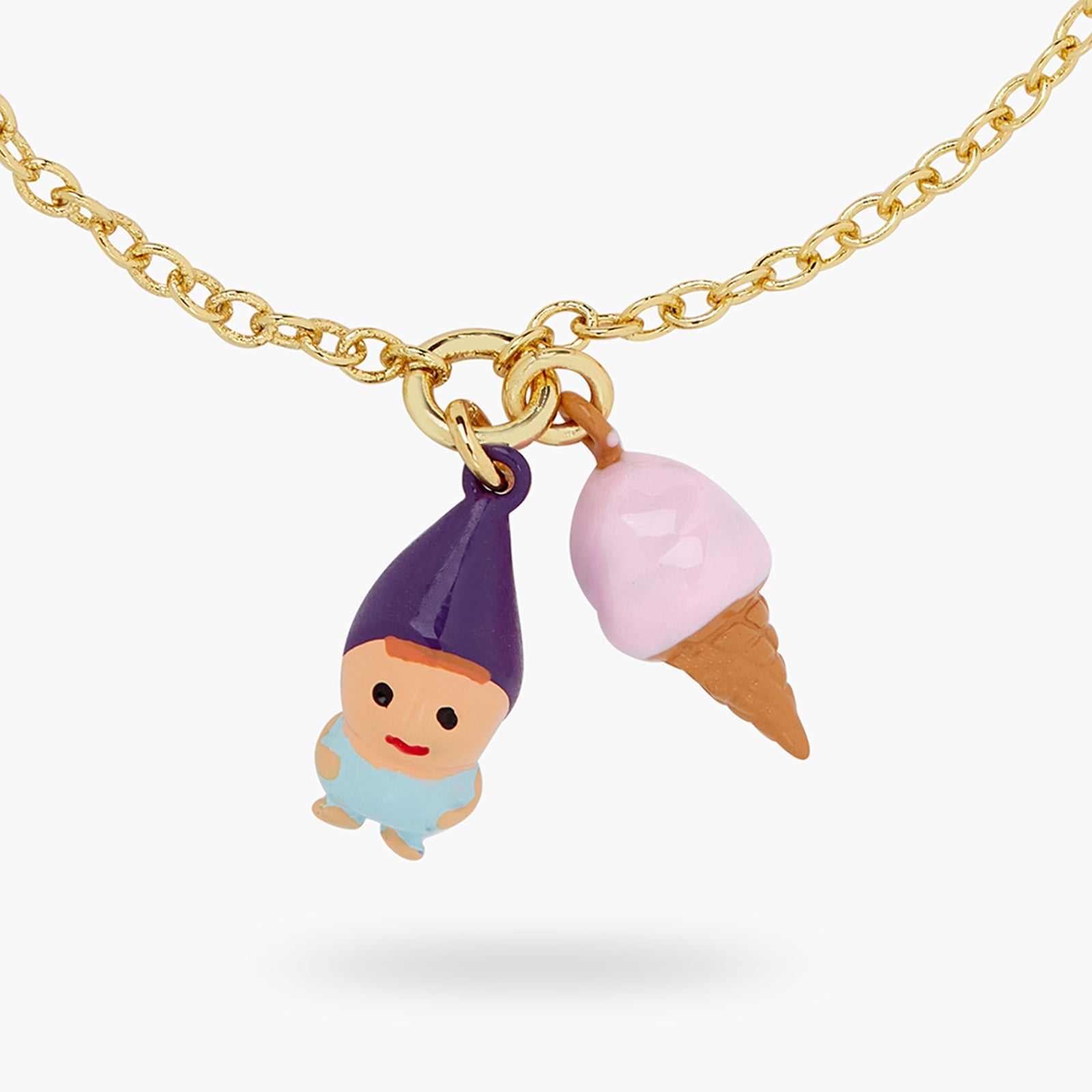 Garden Gnome And Gelato Fine Bracelet | ATCP2021 - Les Nereides