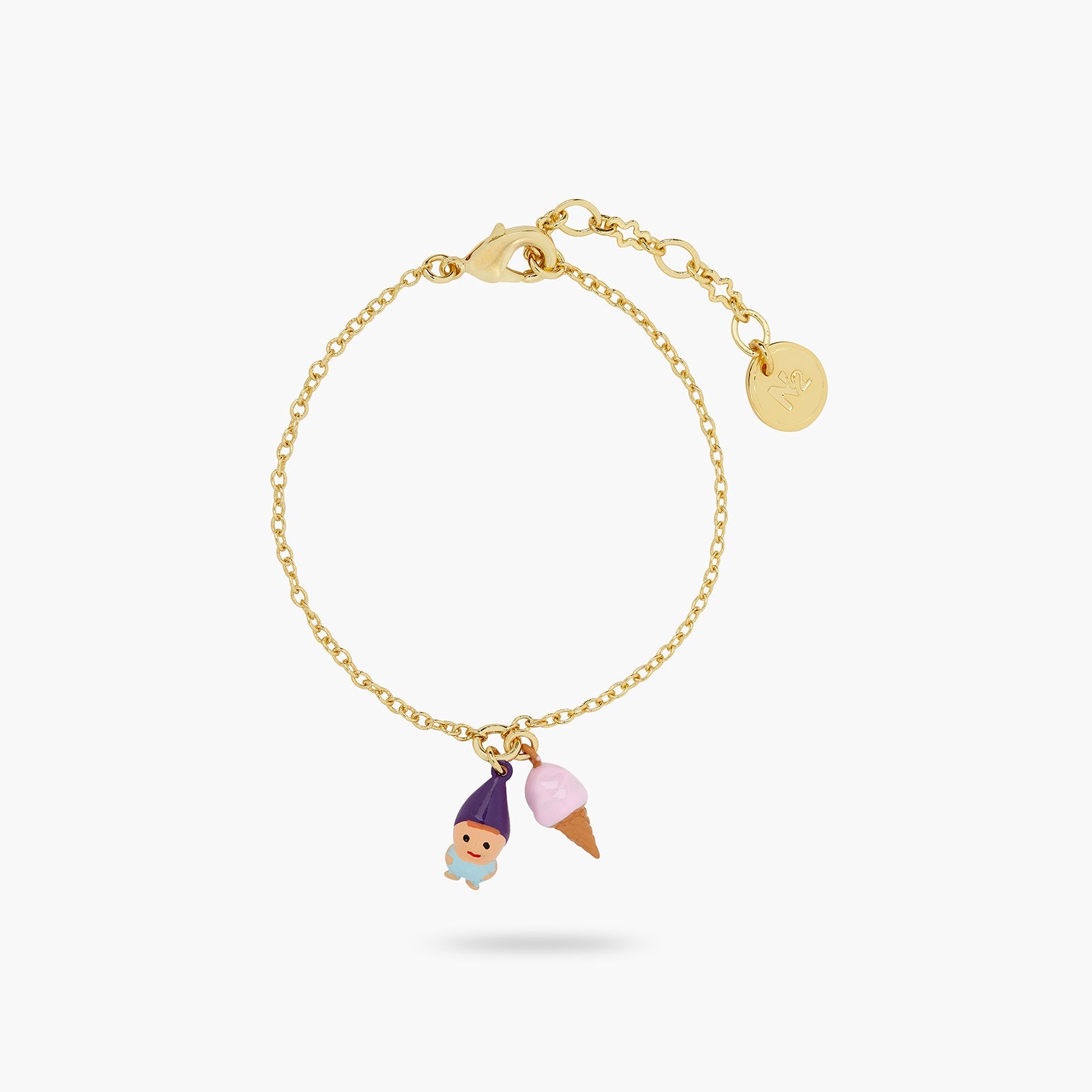 Garden Gnome And Gelato Fine Bracelet | ATCP2021 - Les Nereides