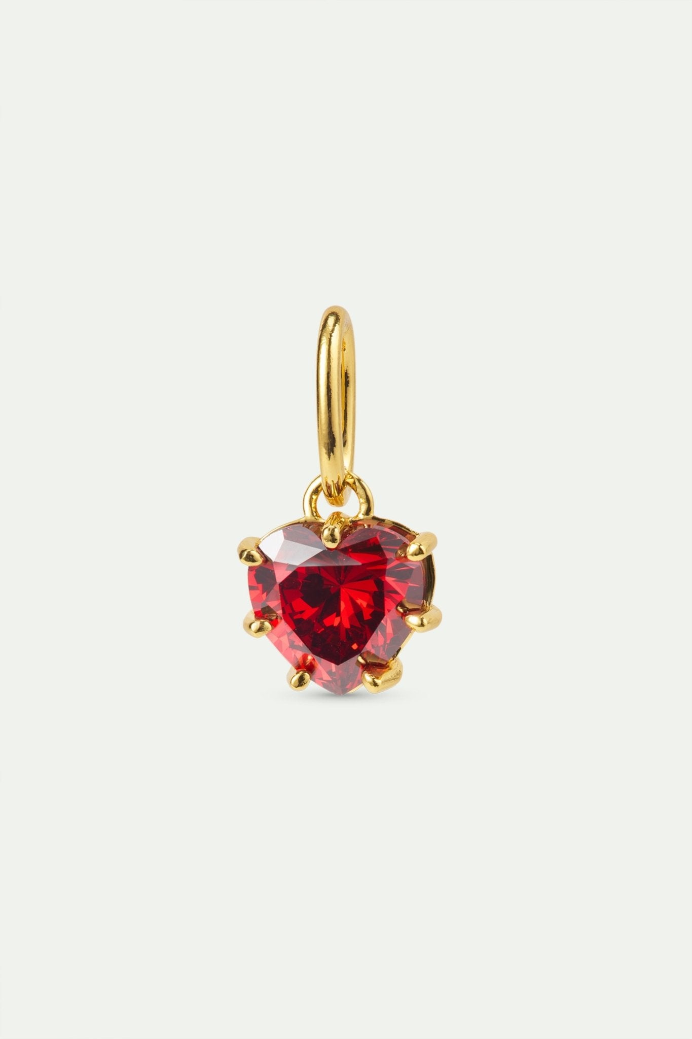 Garnet Red Pendant, Youthfulness and Attraction | AWPE4281 - Les Nereides