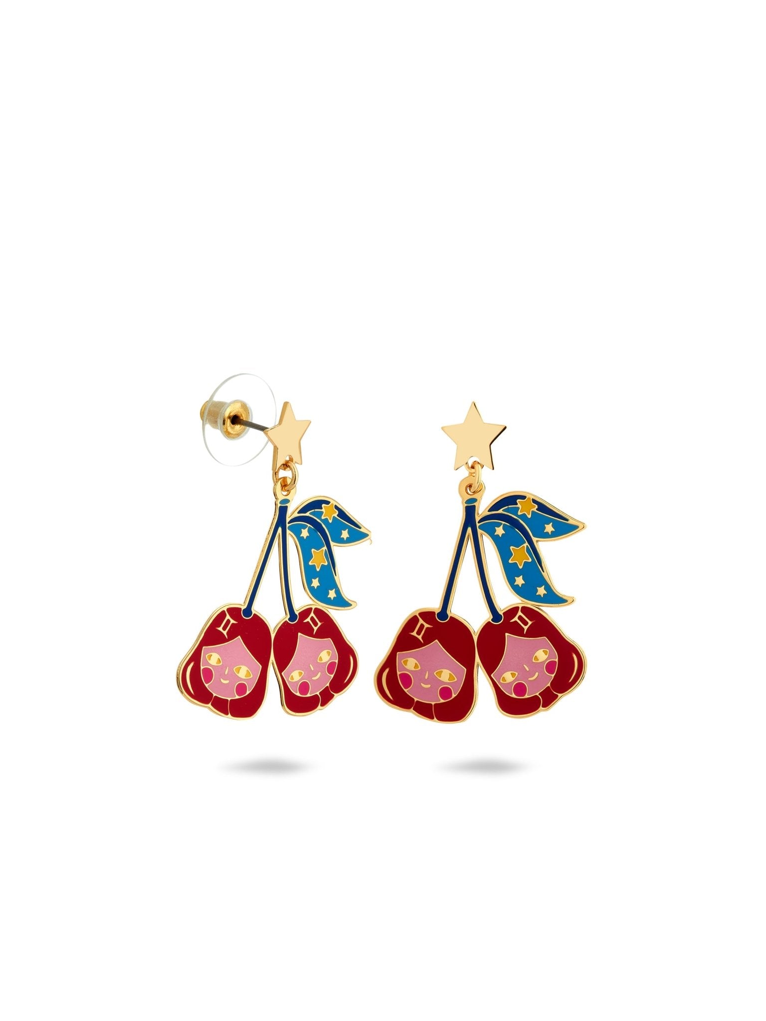 Gemini Astrological Sign Earrings | AUSA1031 - Les Nereides