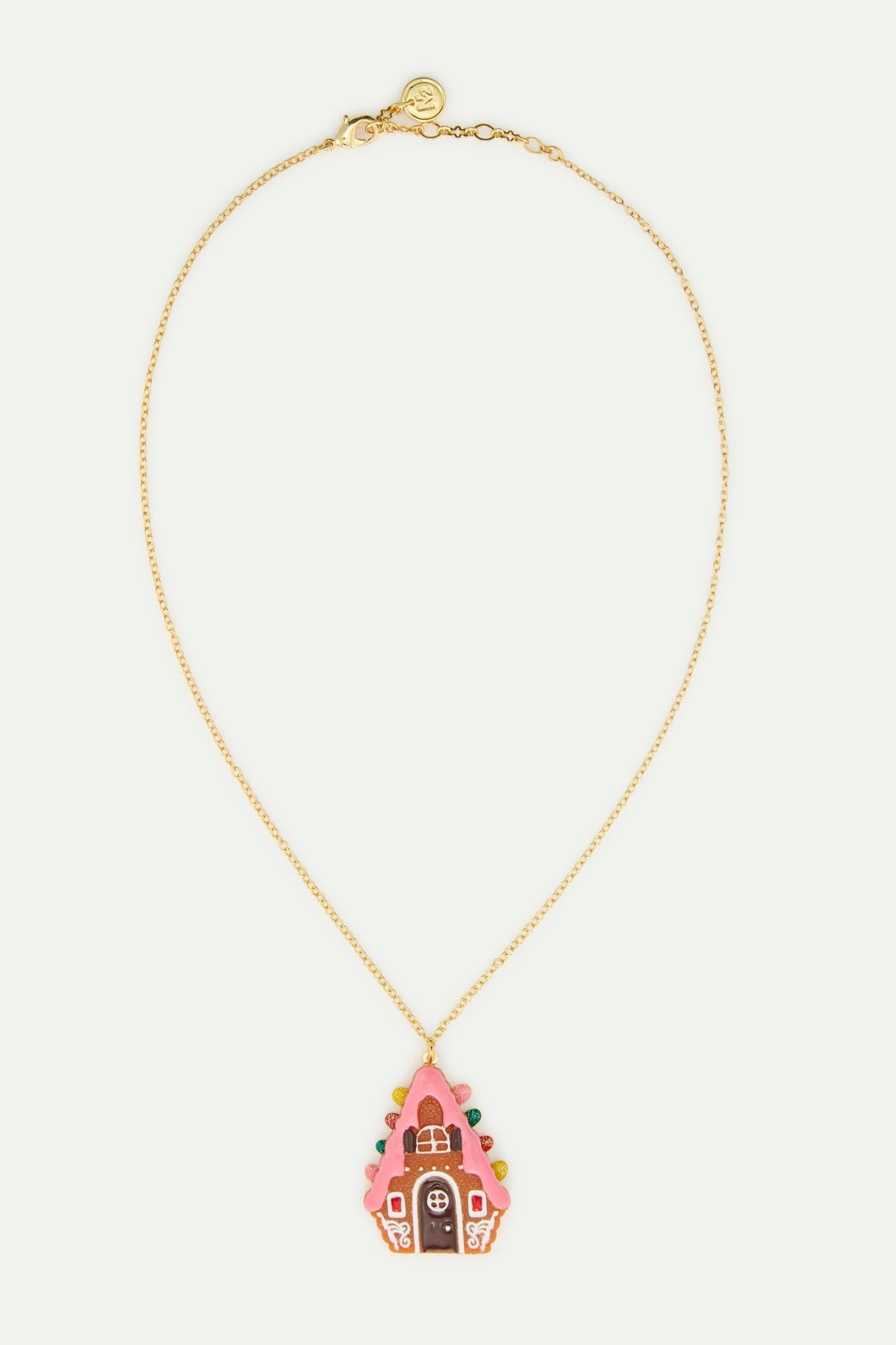 Gingerbread House Pendant Necklace | AWHG3011 - Les Nereides