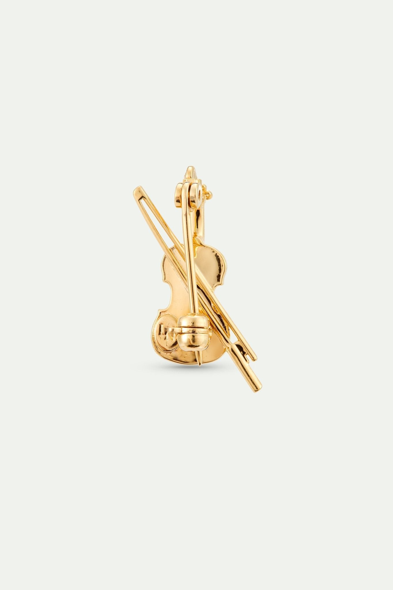 Gold Cello Brooch | AXOP5031 - Les Nereides