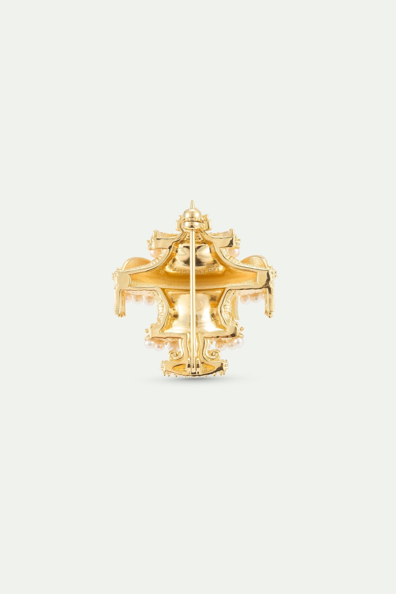 Gold Chandelier Brooch | AXOP5021 - Les Nereides