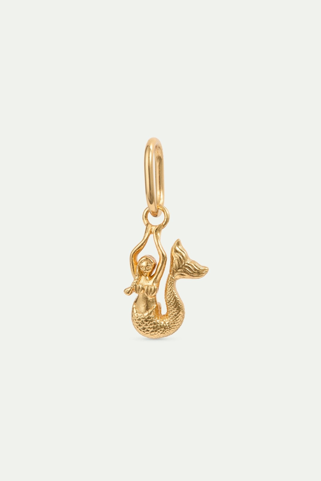 Golden Mermaid Pendant, Bewitching And Adventure | AWPE4131 - Les Nereides