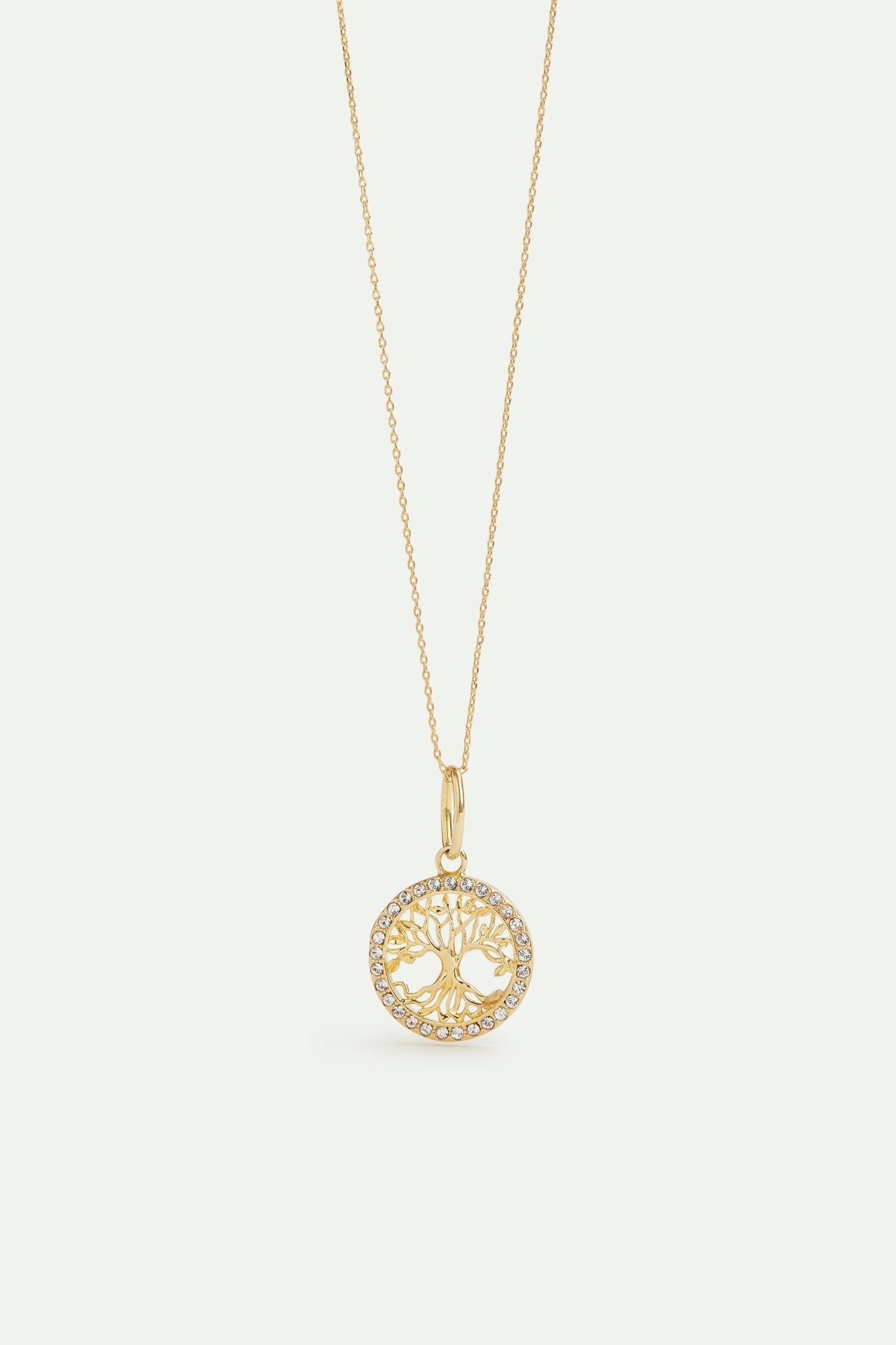 Golden Tree Of Life Pendant, Balance And Knowledge | AVPE4151 - Les Nereides