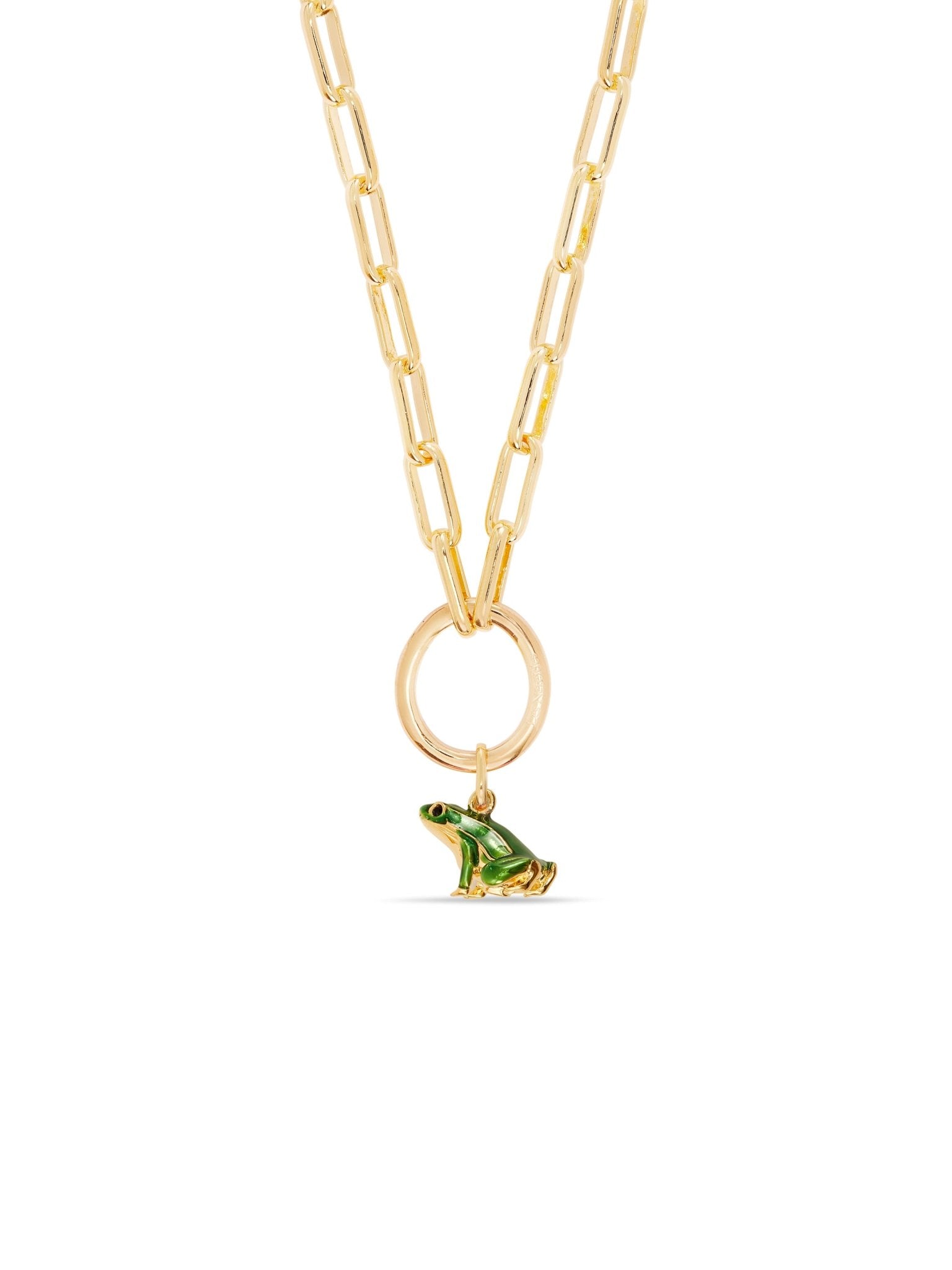 Green Frog Pendant | AUPE4071 - Les Nereides