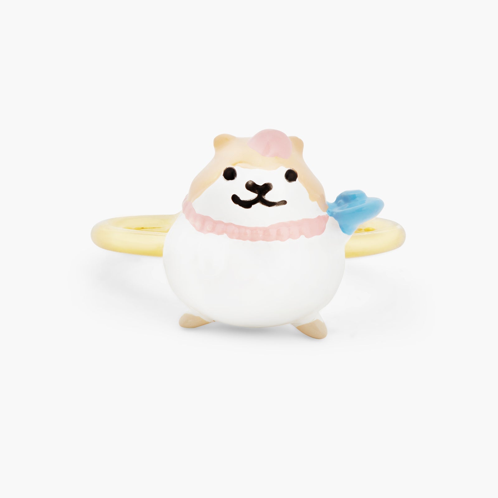 Hamster With A Sweet Tooth Adjustable Ring | ATTO6011 - Les Nereides