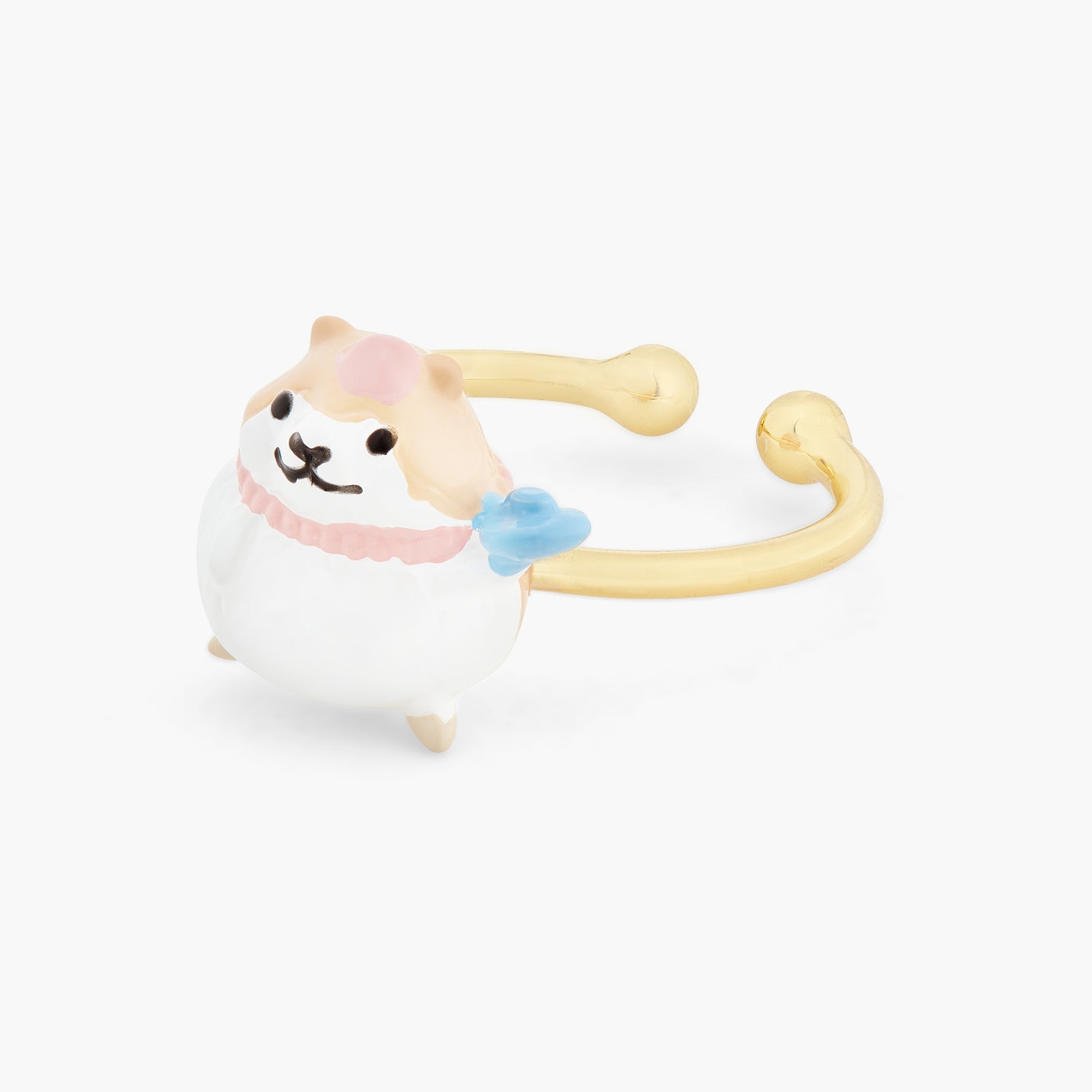 Hamster With A Sweet Tooth Adjustable Ring | ATTO6011 - Les Nereides