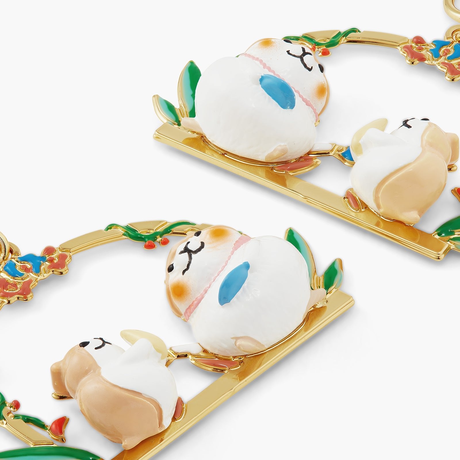 Hamsters With A Sweet Tooth Earrings | ATTO1051 - Les Nereides