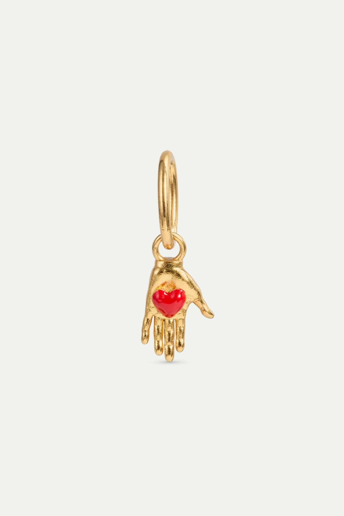 Hand On Heart Pendant, Selflessness And Sincerity | AWPE4401 - Les Nereides