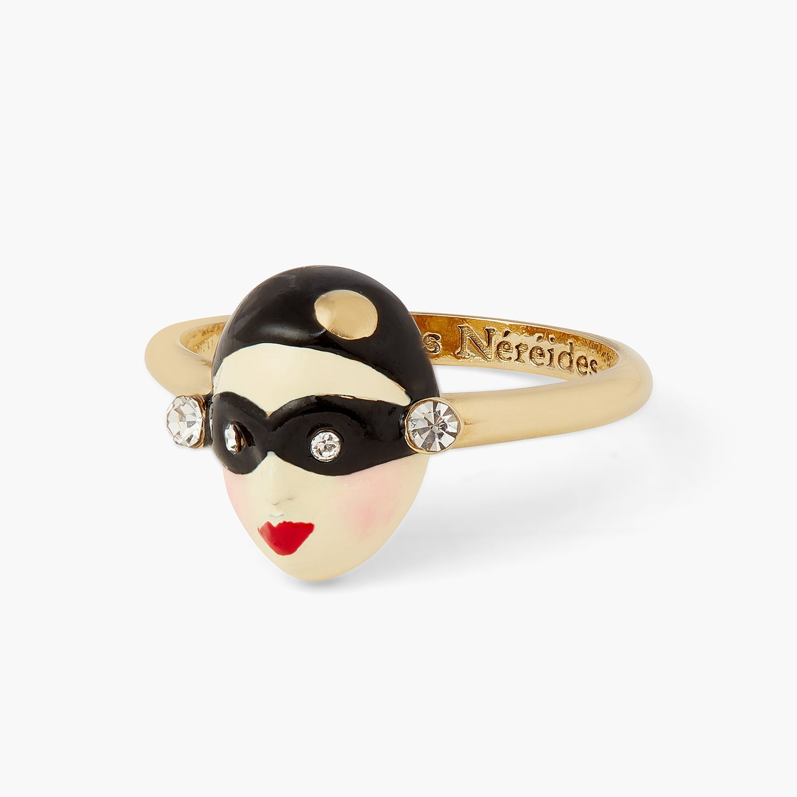Harlequin Head Fine Ring | ATVE6021 - Les Nereides