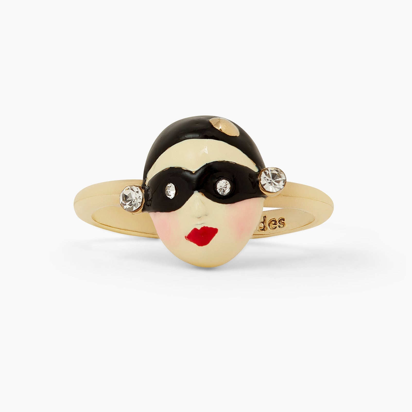 Harlequin Head Fine Ring | ATVE6021 - Les Nereides