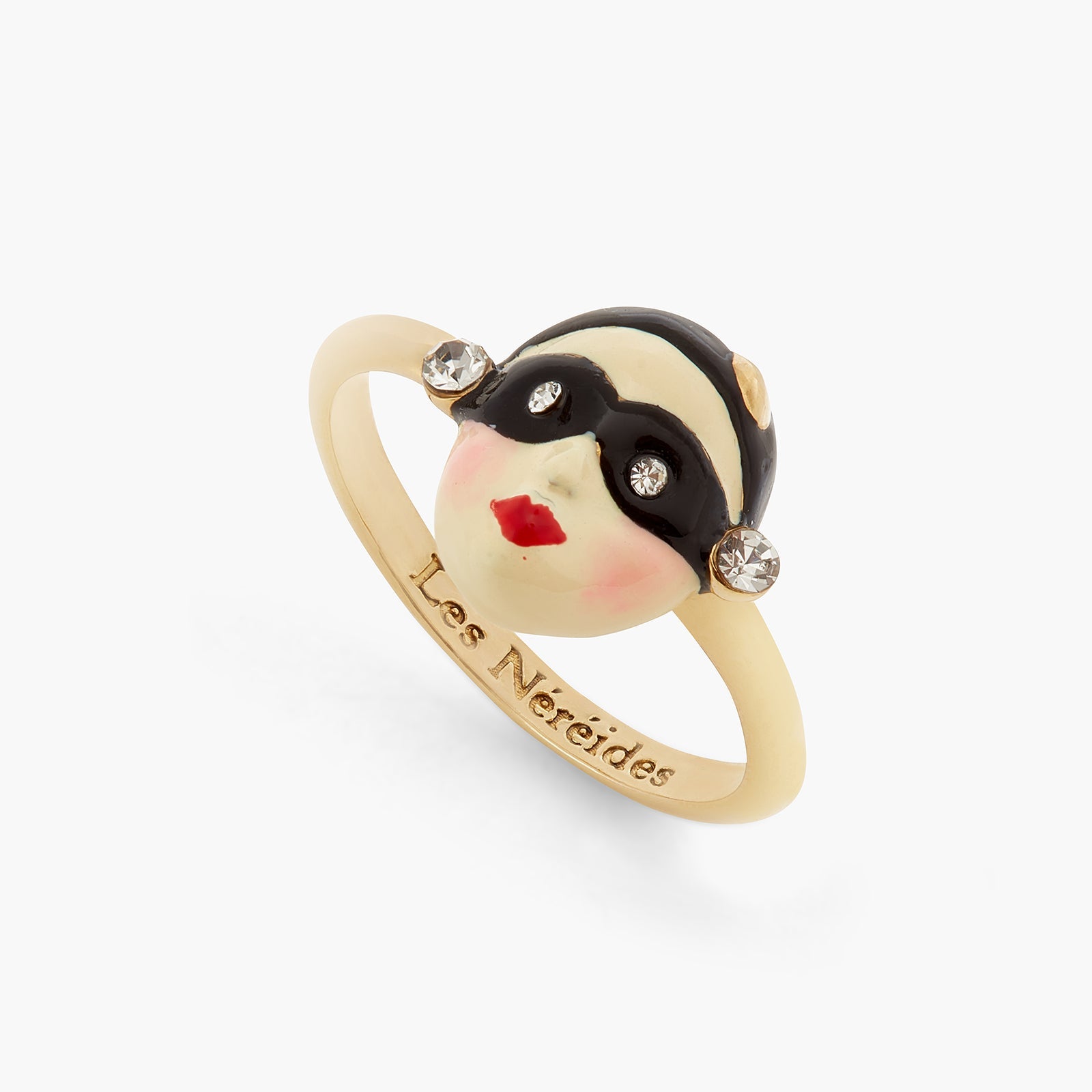 Harlequin Head Fine Ring | ATVE6021 - Les Nereides