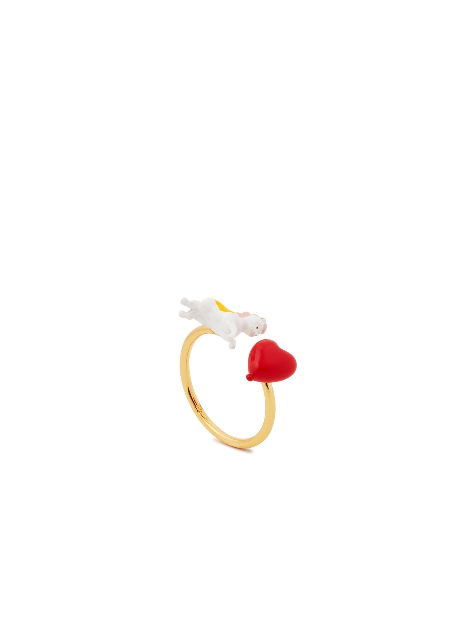 Horse And Heart Adjustable You And Me Ring | AUTO6021 - Les Nereides